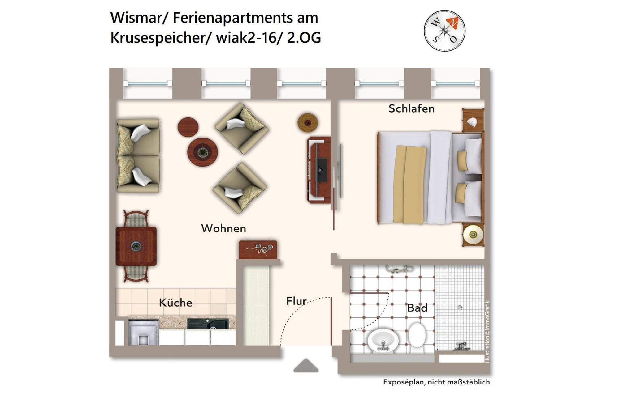 Ferienapartments Am Krusespeicher Ferienapartments Am Krusespeicher 2-16 Wißmar エクステリア 写真